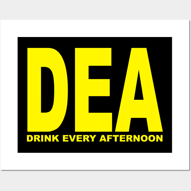 DEA Wall Art by TheCosmicTradingPost